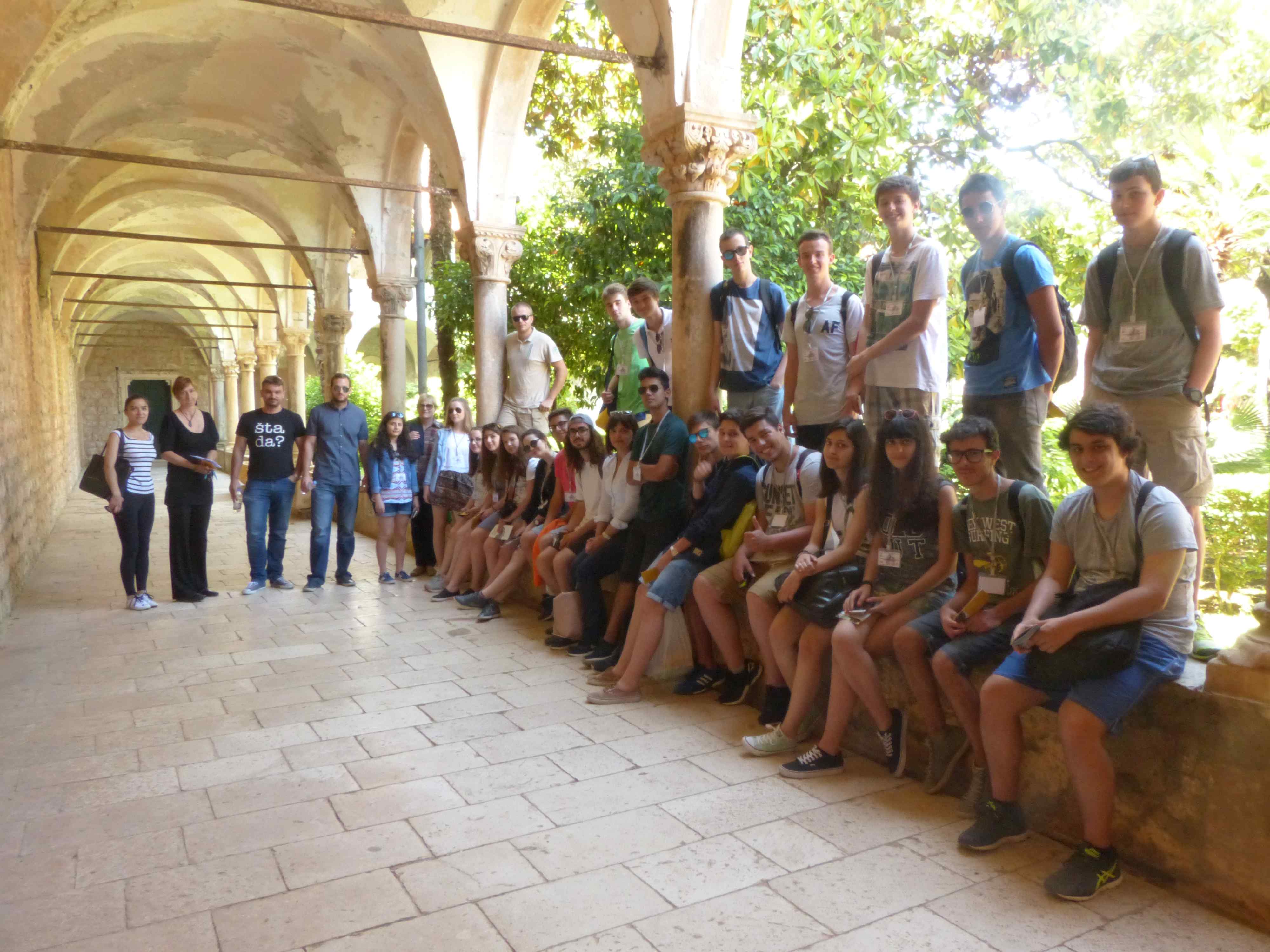 Lokrum posjetili učenici iz projekta Erasmus plus