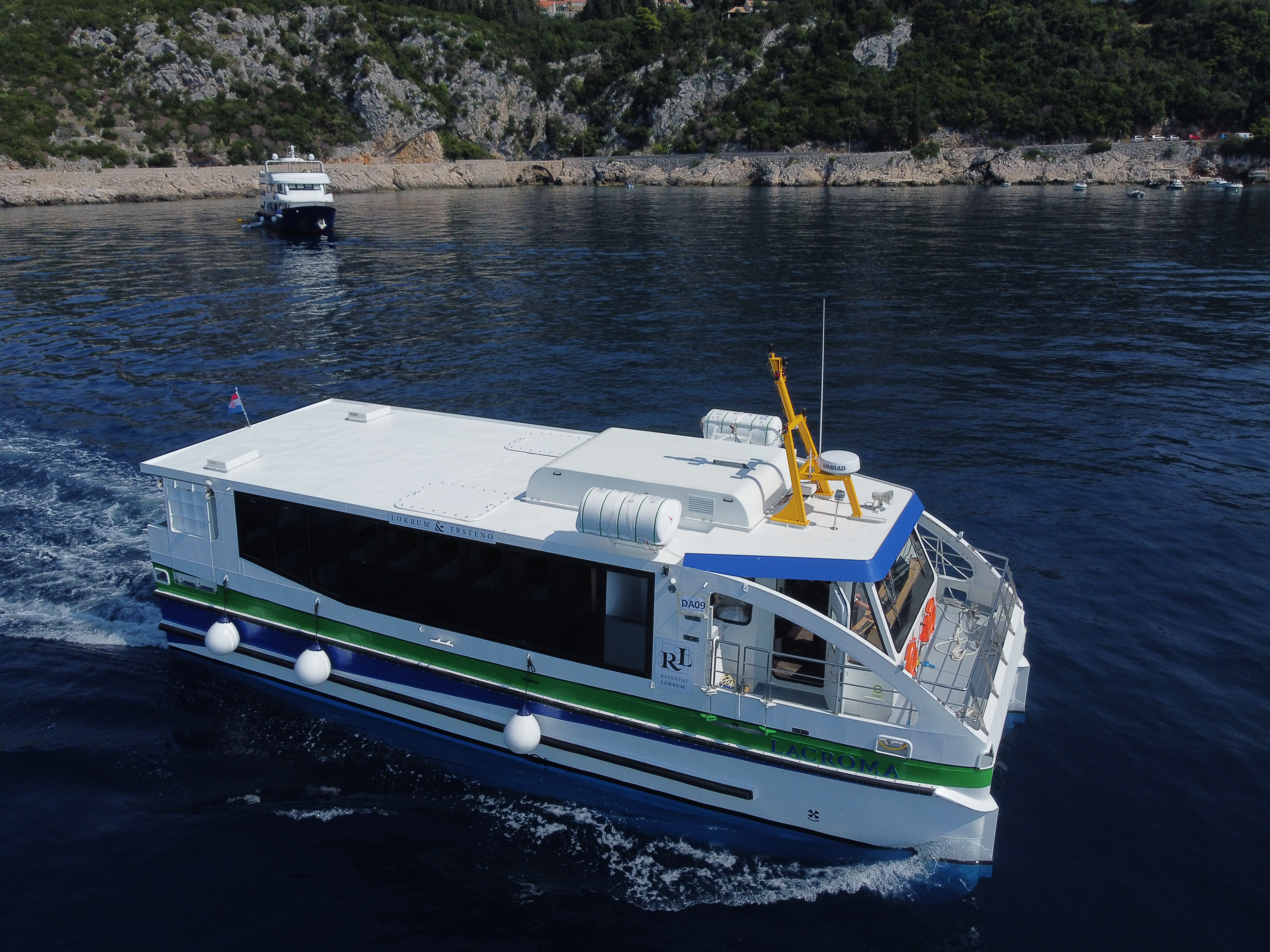 GRUŽ-TRSTENO-LOKRUM WITH THE NEW BOAT "LACROMA"